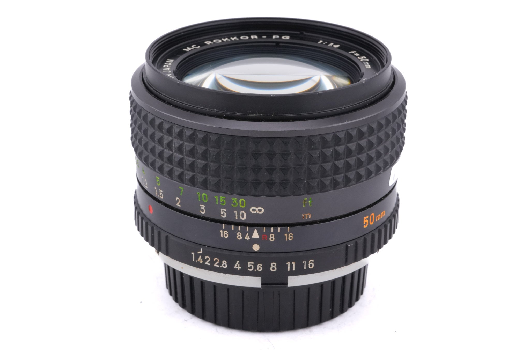 Minolta 50mm f1.4 MC Rokkor-PG