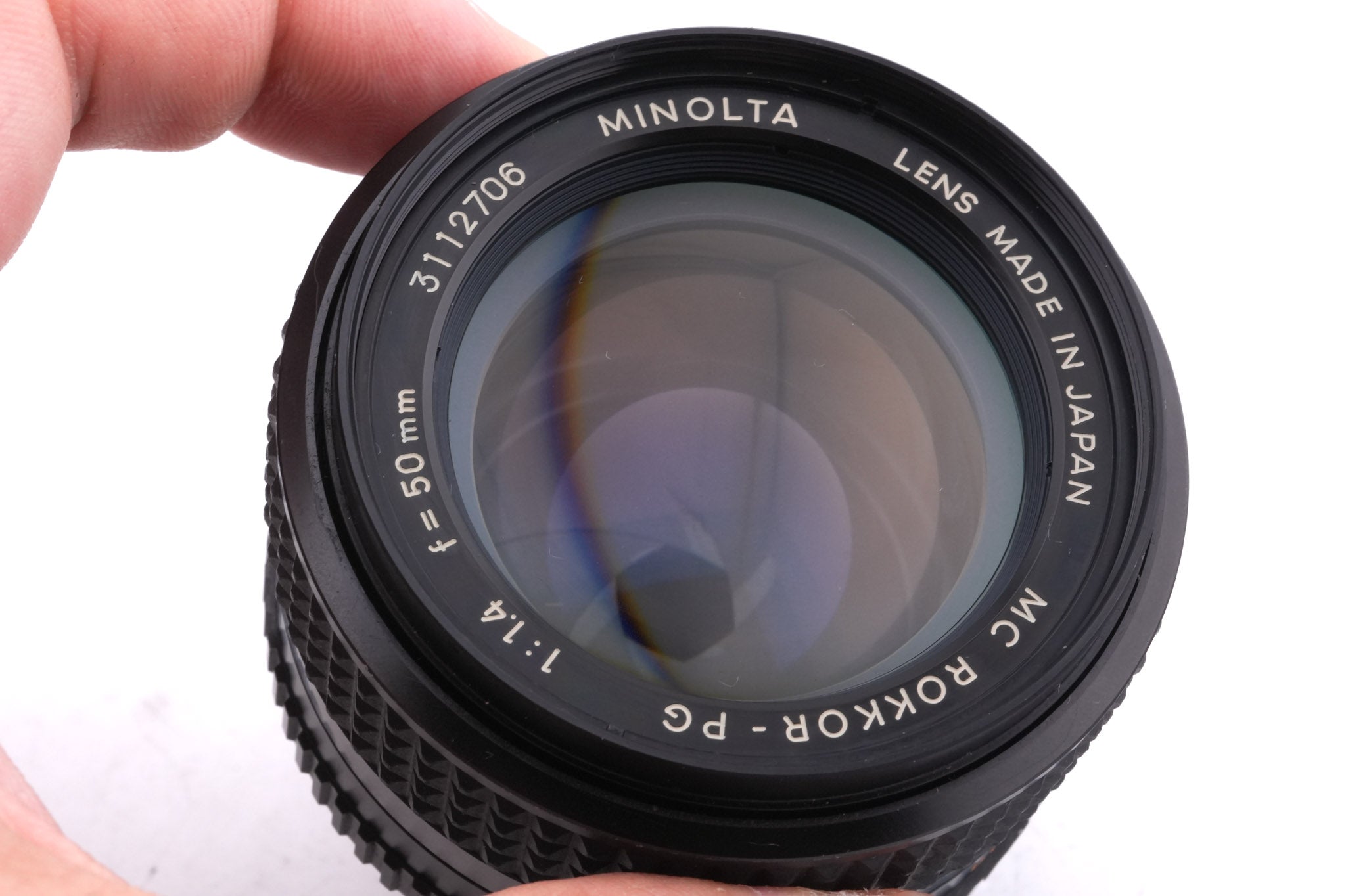 Minolta 50mm f1.4 MC Rokkor-PG