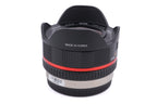 Samyang 7.5mm f3.5 UMC Fish-Eye