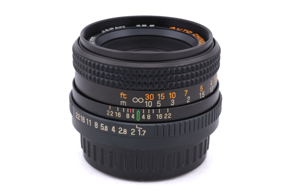 Chinon 50mm f1.7 Auto Chinon Multi-Coated