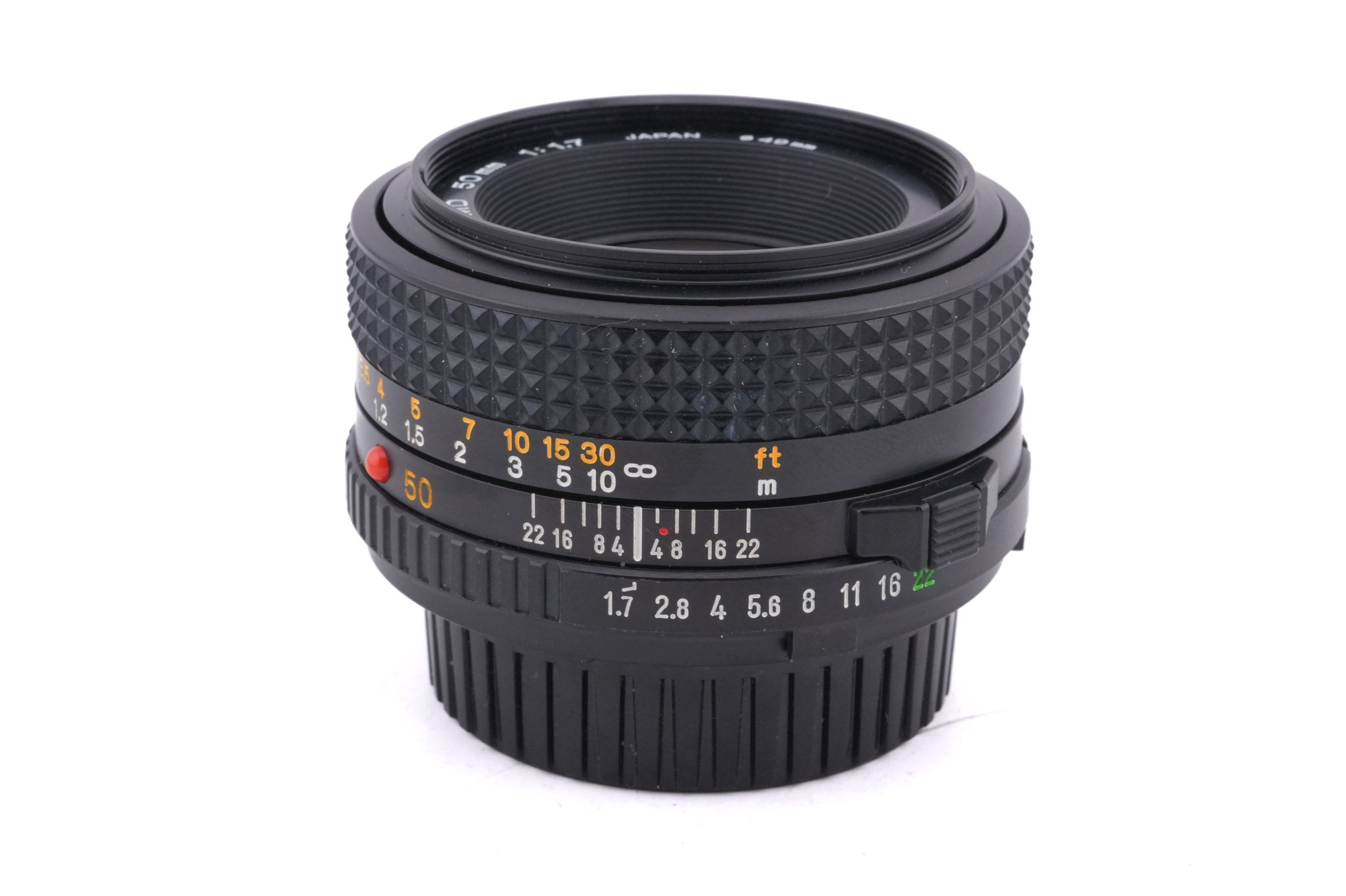 Minolta 50mm f1.7 MD