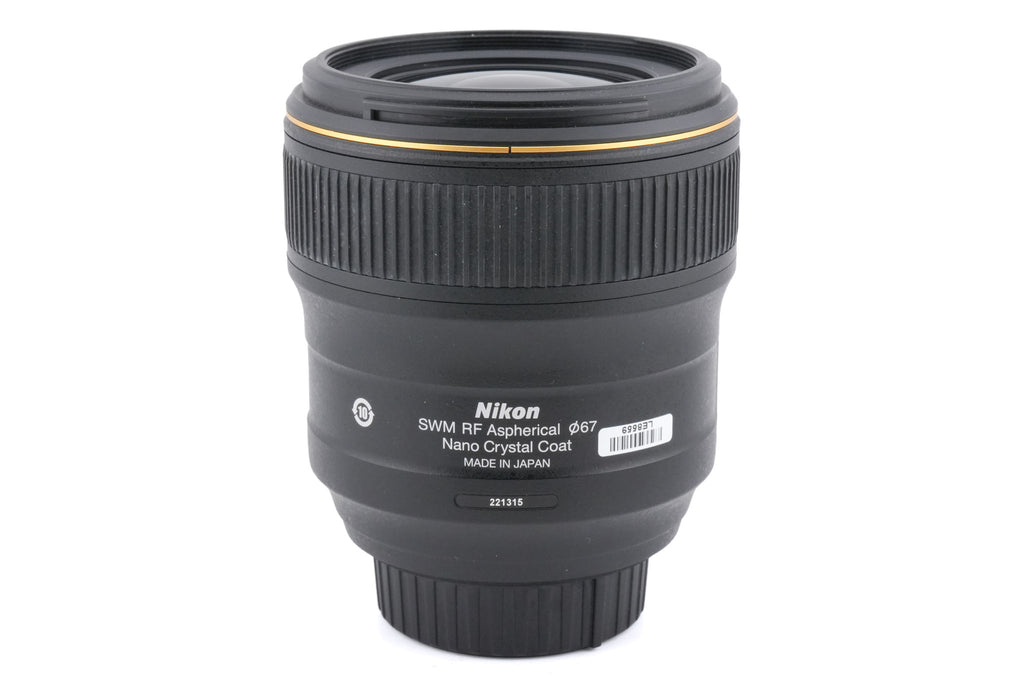 Nikon 35mm f1.4 AF-S Nikkor G N