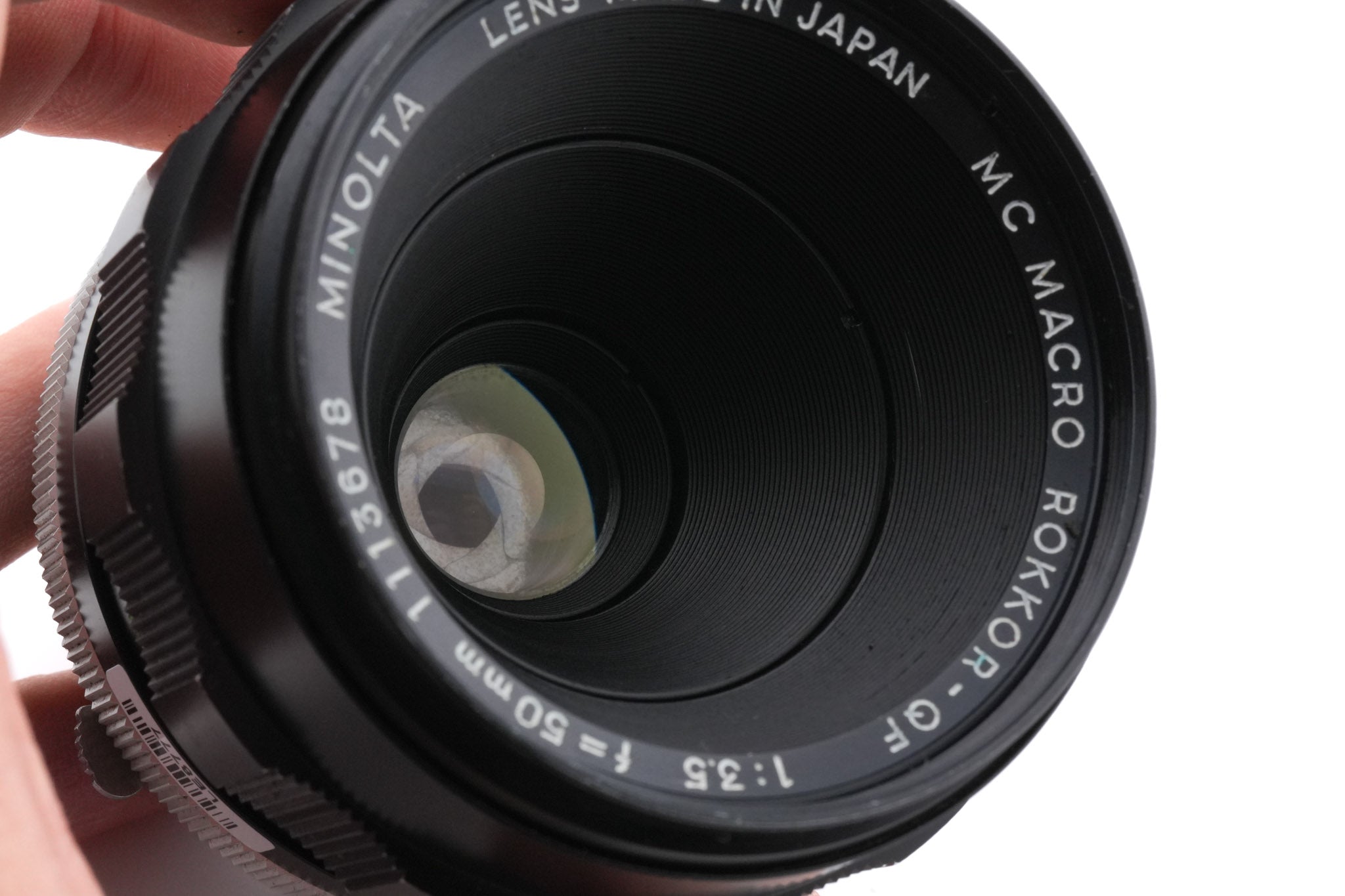 Minolta 50mm f3.5 MC Macro Rokkor-QF