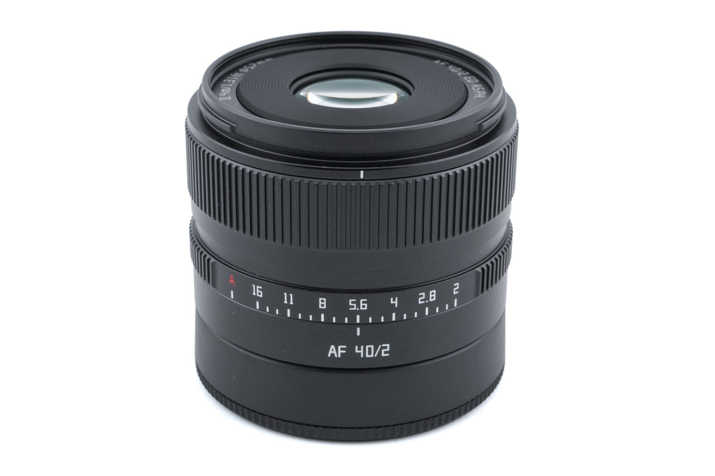 TTArtisan 40mm f2 ED ASPH.