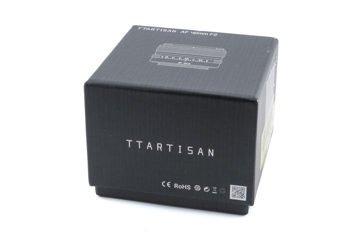 TTArtisan 40mm f2 ED ASPH.