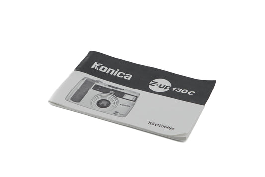 Konica Z-up 130e Instructions - Accessory