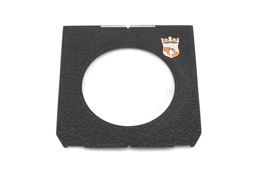 Wista 99 x 96 mm Lens Board (Copal #3) - Accessory