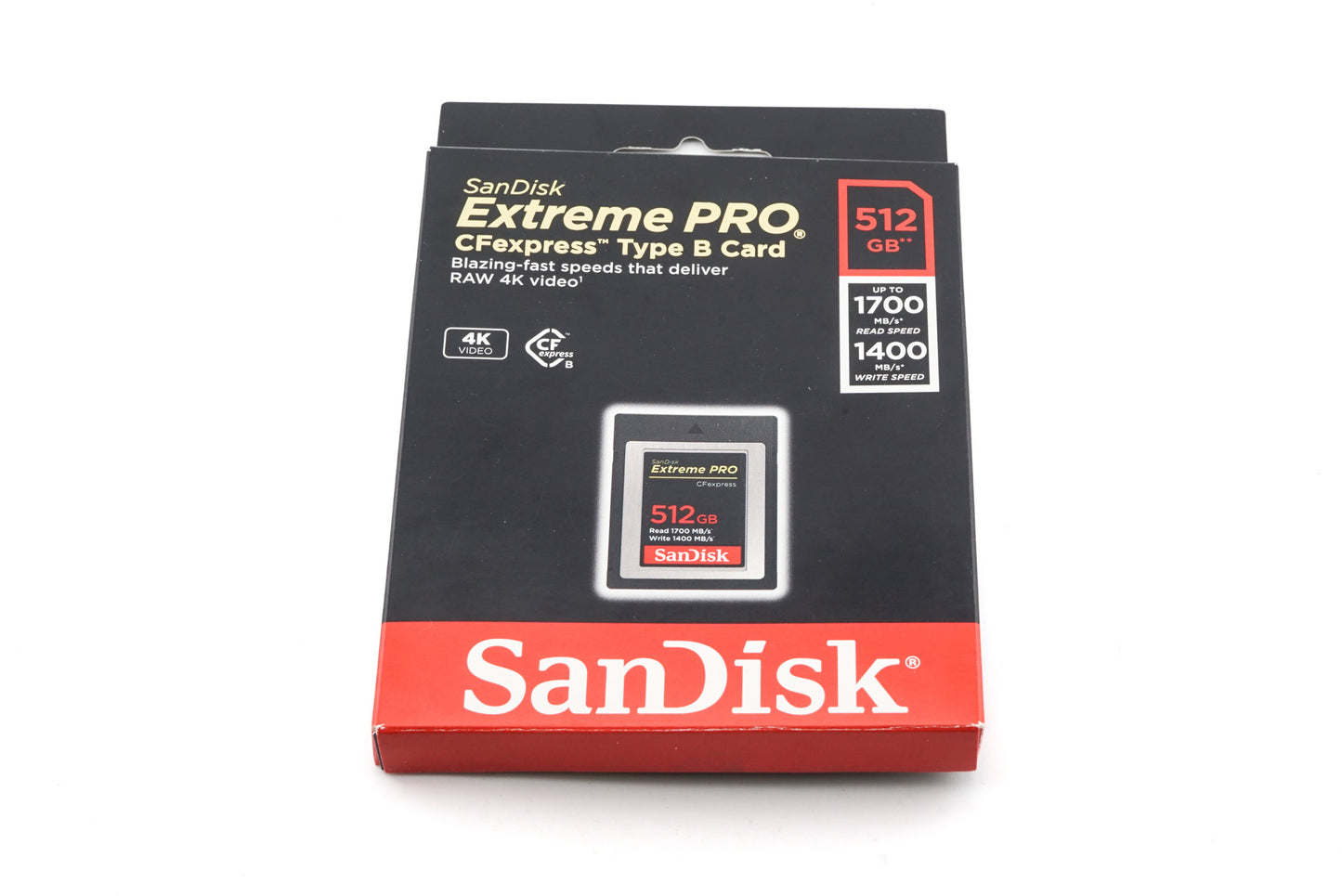 Sandisk 512 GB CFExpress Type B Card Extreme Pro - Accessory