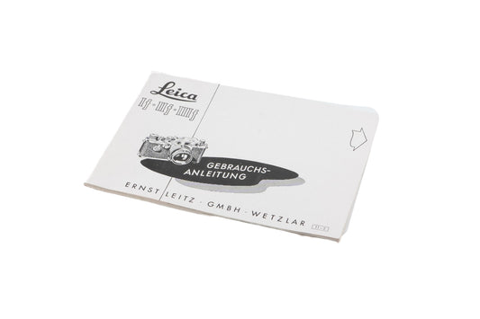 Leica F Models Manual - Accessory