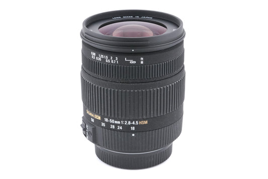 Sigma 18-50mm f2.8-4.5 DC HSM - Lens