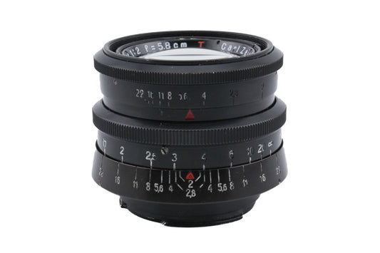 Carl Zeiss 58mm f2 Biotar T Jena - Lens