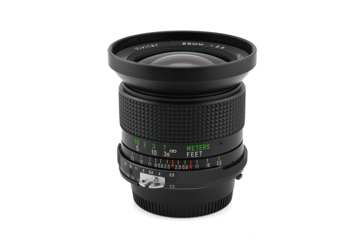 Vivitar 28mm f2.5 Auto Wide-Angle AI