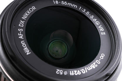 Nikon 18-55mm f3.5-5.6 AF-S Nikkor G II VR