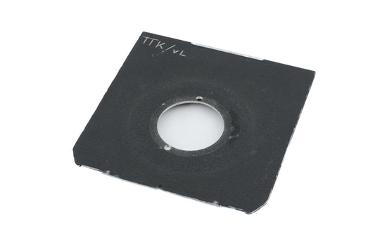 Toyo 99 x 96 mm Linhof/Wista Lens Board (Custom Hole)