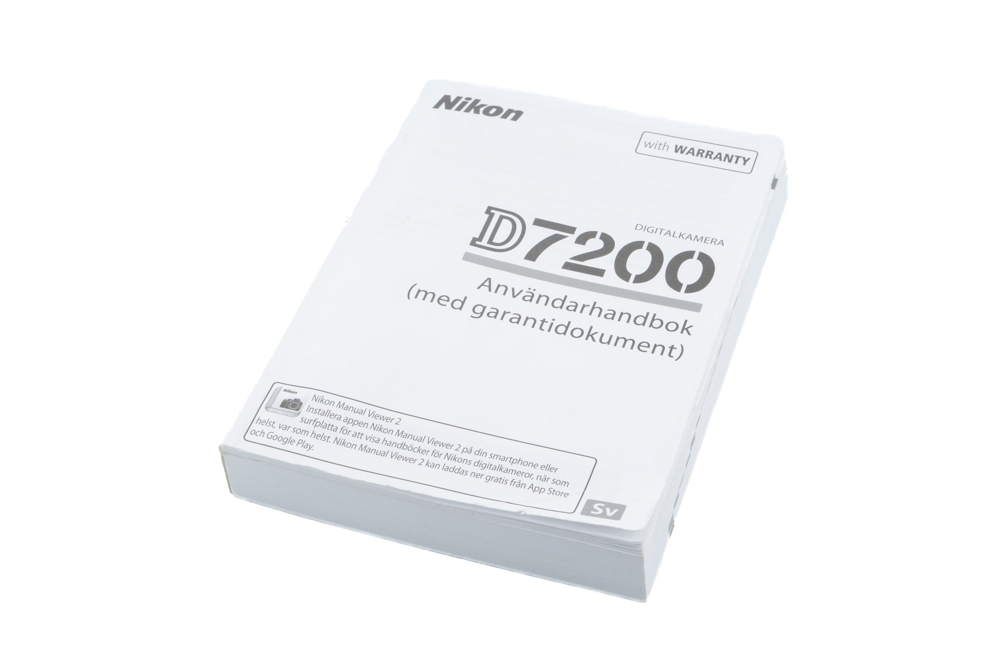 Nikon D7200 Instructions