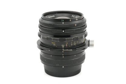Nikon 35mm f2.8 PC-Nikkor + HN-1 Lens Hood