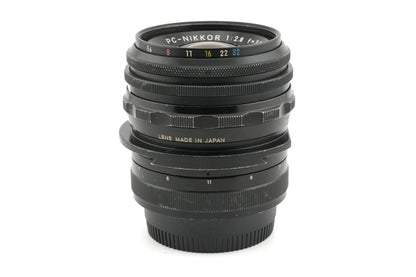 Nikon 35mm f2.8 PC-Nikkor + HN-1 Lens Hood