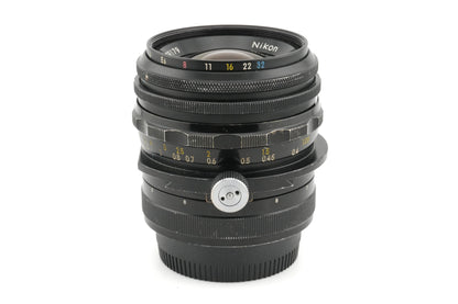 Nikon 35mm f2.8 PC-Nikkor + HN-1 Lens Hood