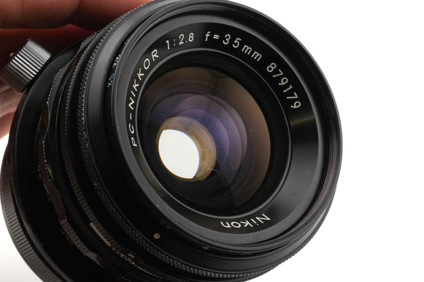 Nikon 35mm f2.8 PC-Nikkor + HN-1 Lens Hood