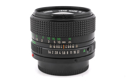Canon 50mm f1.4 FDn