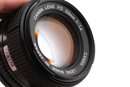 Canon 50mm f1.4 FDn