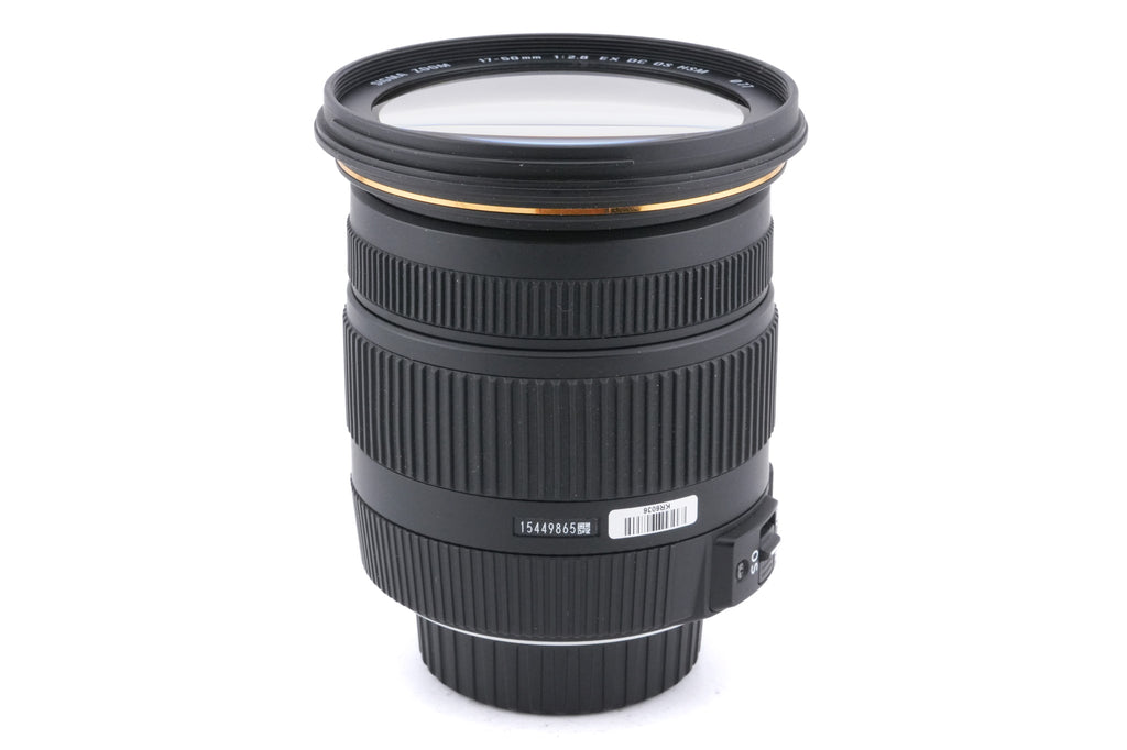 Sigma 17-50mm f2.8 EX DC OS HSM