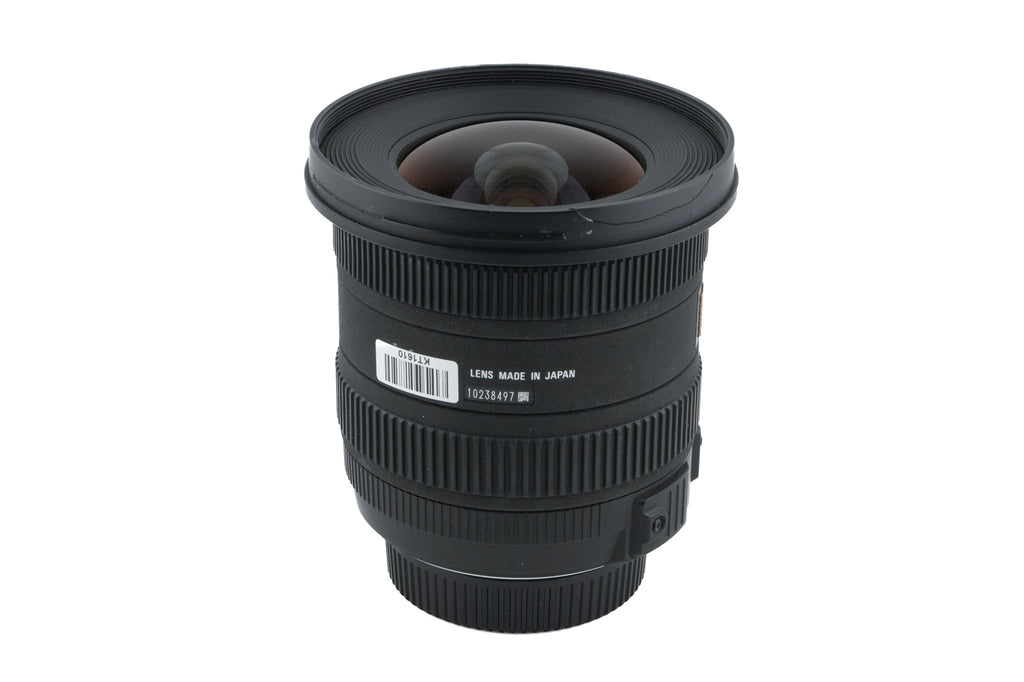 Sigma 10-20mm f3.5 EX DC HSM
