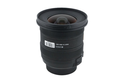 Sigma 10-20mm f3.5 EX DC HSM