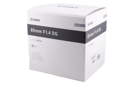 Sigma 85mm f1.4 DG HSM Art (016)