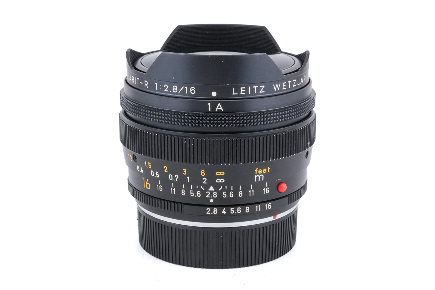 Leica 16mm f2.8 Fisheye-Elmarit-R (3-Cam) (11222)