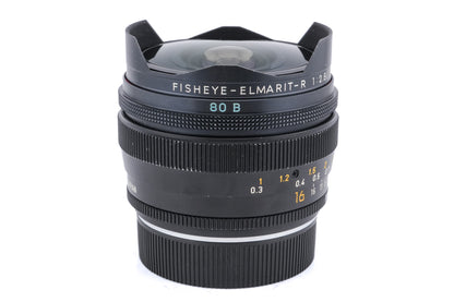 Leica 16mm f2.8 Fisheye-Elmarit-R (3-Cam) (11222)