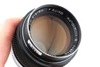 Olympus 85mm f2 Zuiko Auto-T