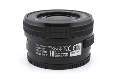 Sony 16-50mm f3.5-5.6 PZ OSS (SELP1650)