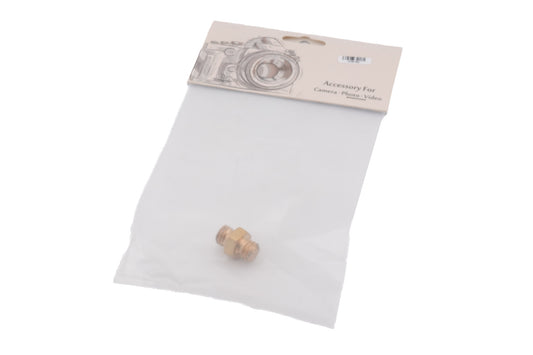 StudioKing 3/8" - 3/8" MC-1060A Male Spigot Adapter