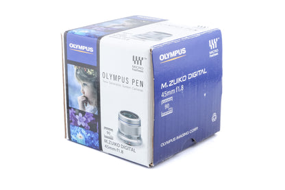 Olympus 45mm f1.8 M.Zuiko Digital MSC