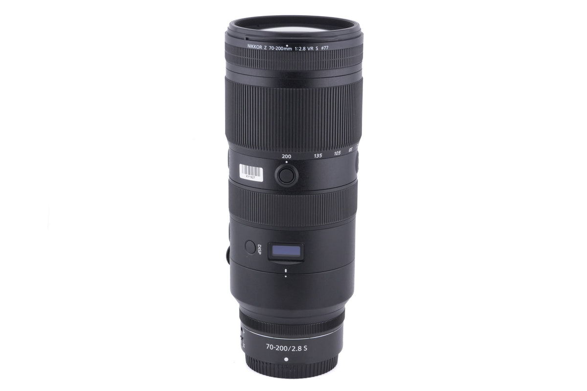Nikon 70-200mm f2.8 Nikkor Z VR S