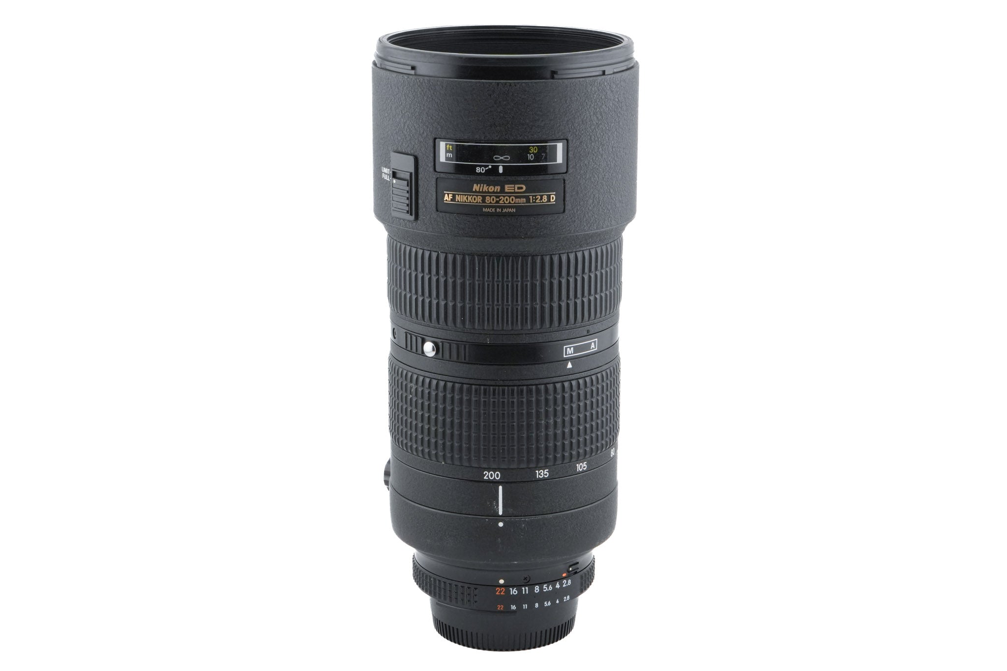 Nikon 80-200mm f2.8 AF Nikkor D ED (Second Version)