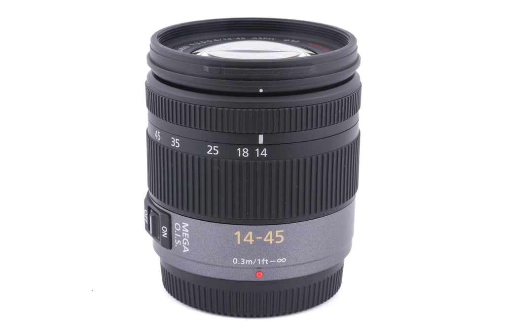 Panasonic 14-45mm f3.5-5.6 Lumix G Vario ASPH. Mega O.I.S. (H-FS014045)