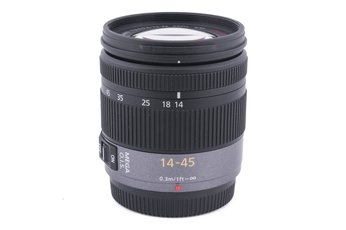 Panasonic 14-45mm f3.5-5.6 Lumix G Vario ASPH. Mega O.I.S. (H-FS014045)