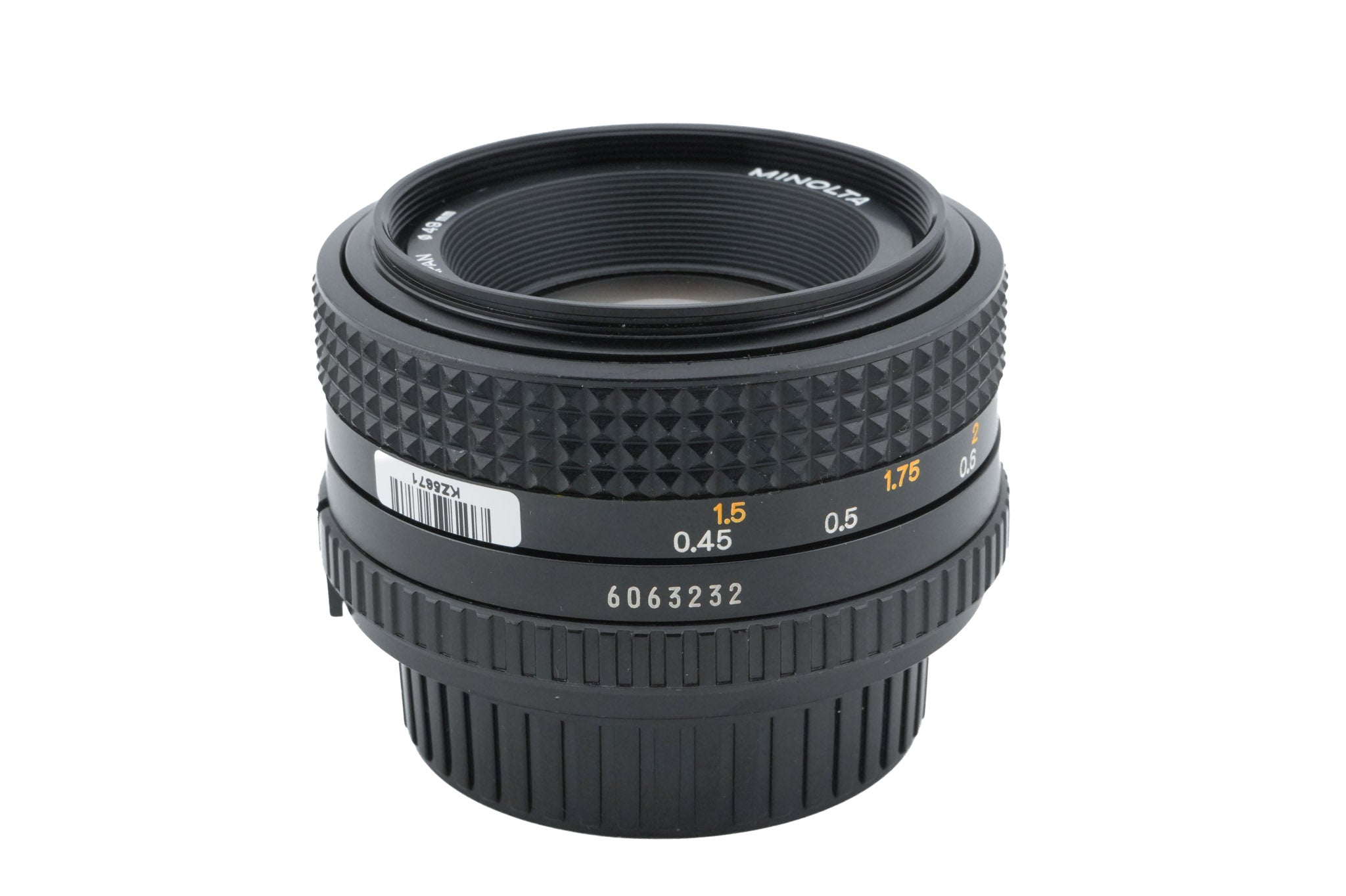 Minolta 50mm f1.7 MD