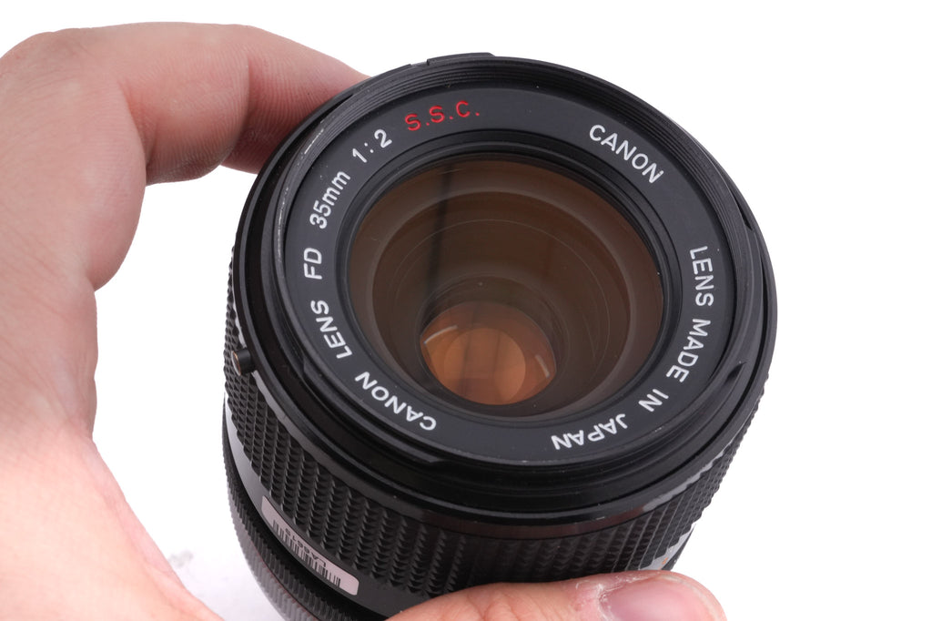 Canon 35mm f2 S.S.C. (Concave)
