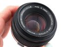 Olympus 50mm f1.8 Zuiko Auto-S