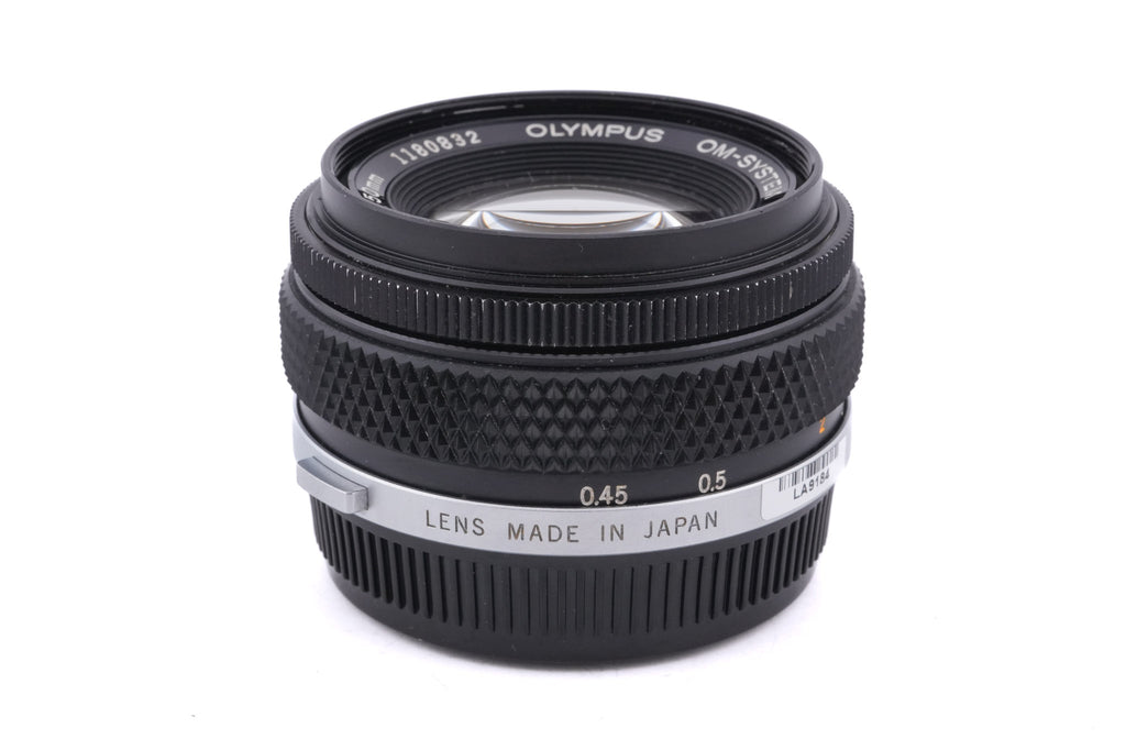 Olympus 50mm f1.8 F.Zuiko Auto-S
