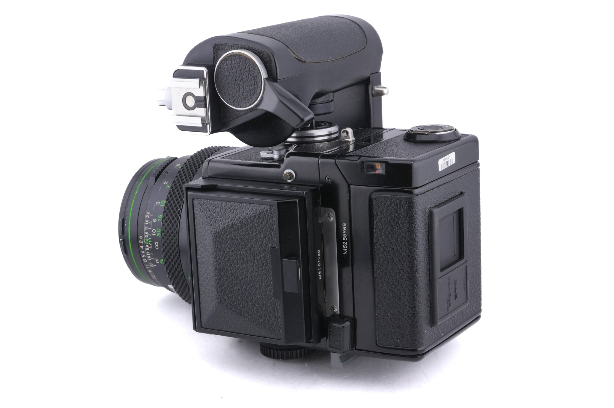 Zenza Bronica ETRS + 75mm f2.8 Zenzanon EII + Waist Level Finder + Speed Grip-E Winder + 120 Film Back