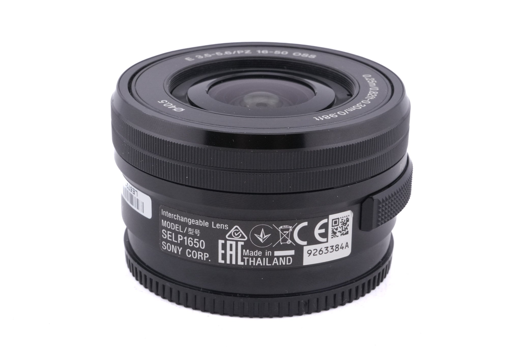 Sony 16-50mm f3.5-5.6 PZ OSS (SELP1650)