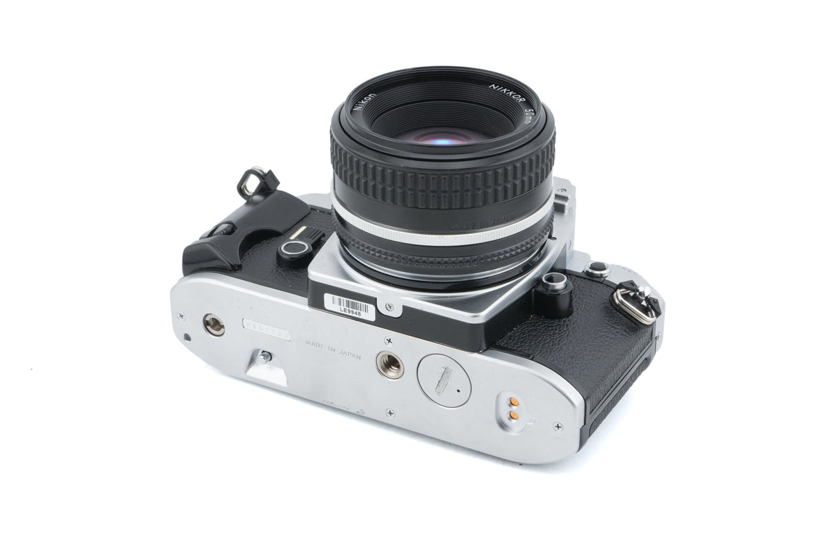 Nikon FG + 50mm f1.8 Nikkor AI-S (Long Nose)
