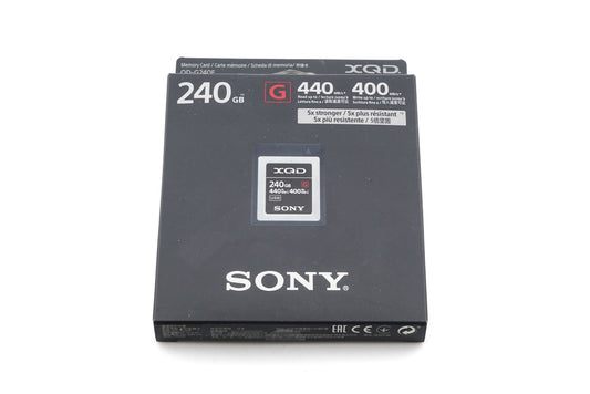 Sony 240 GB XQD Card G - Accessory