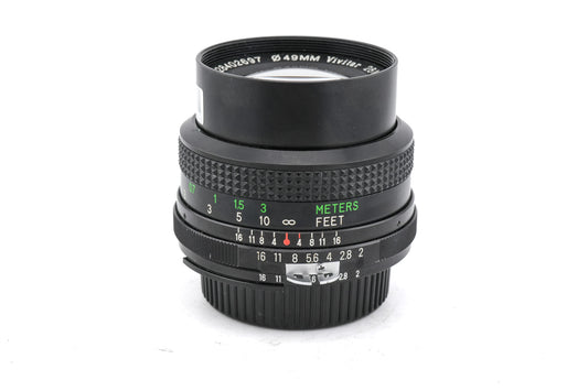Vivitar 28mm f2 Close Focus Wide Angle MC AI-S - Lens