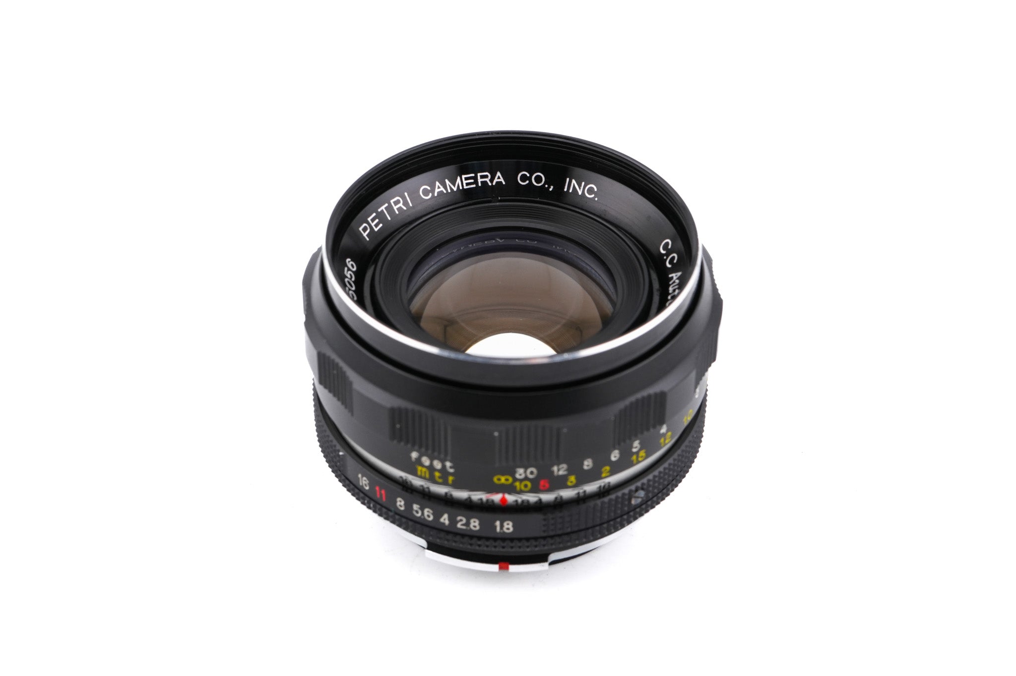 Petri 55mm f1.8 C.C Auto - Lens