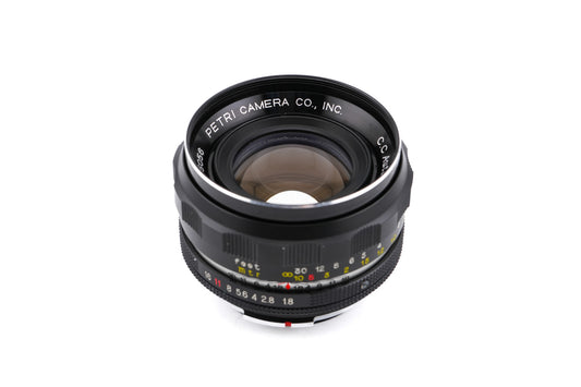 Petri 55mm f1.8 C.C Auto - Lens